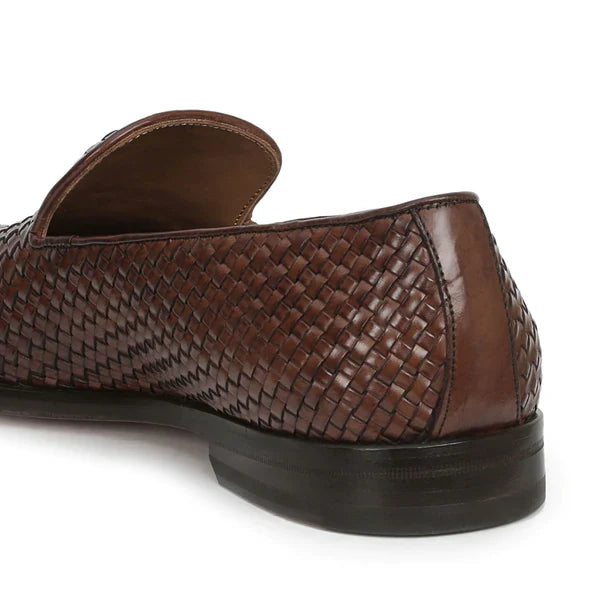 Brown Leather Italian Loafer