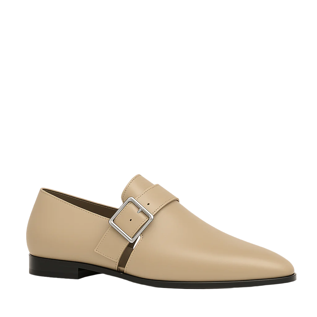 Mamie Frye Loafers in Gray