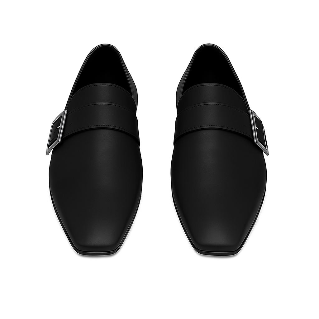 Mamie Frye Loafers in Black