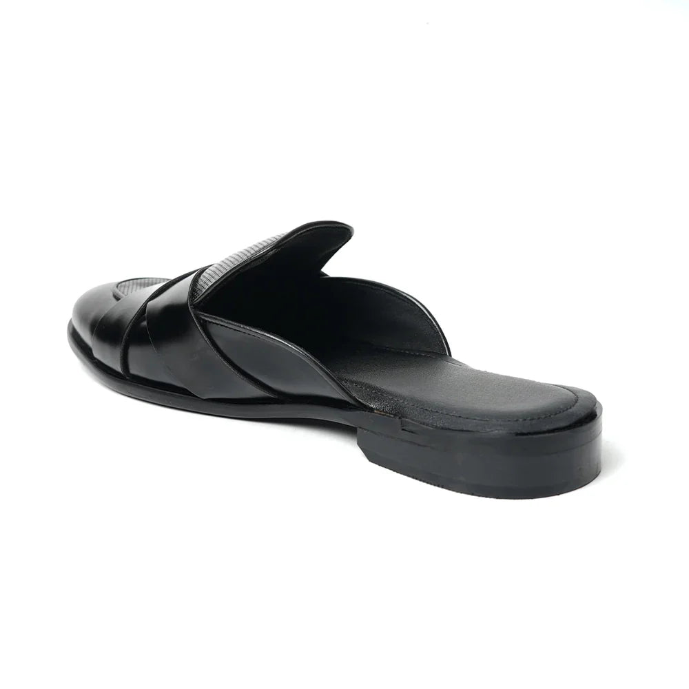 Limited Edition X Mule - Black Leather