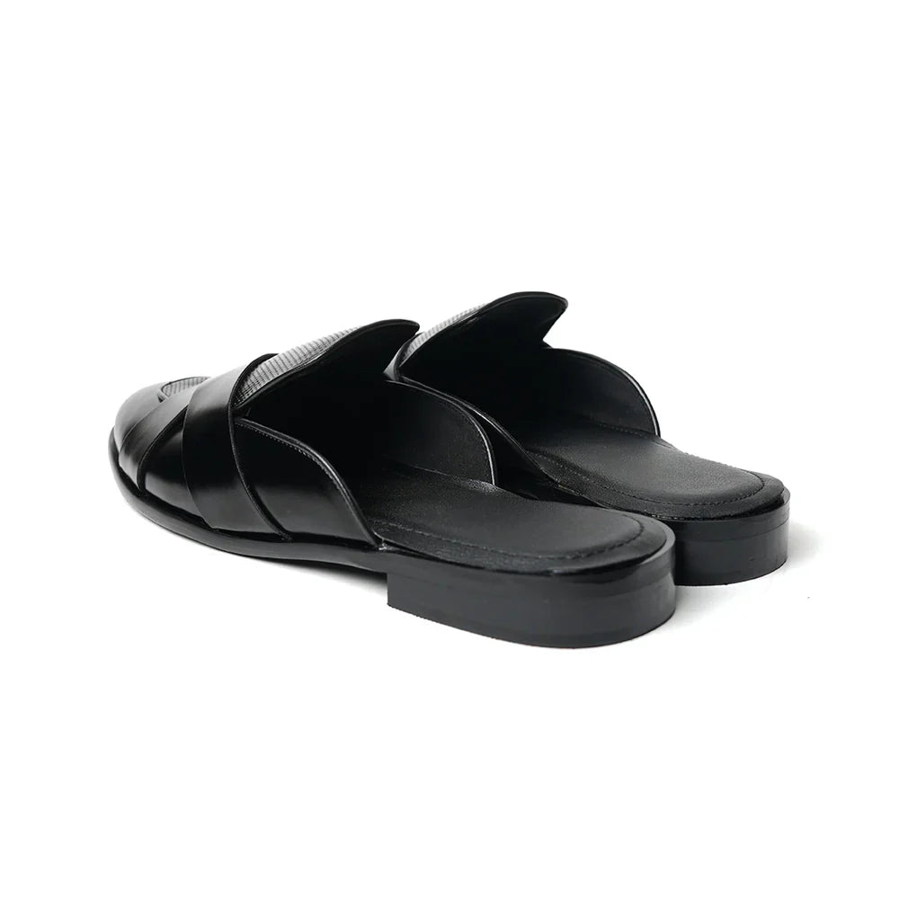 Limited Edition X Mule - Black Leather