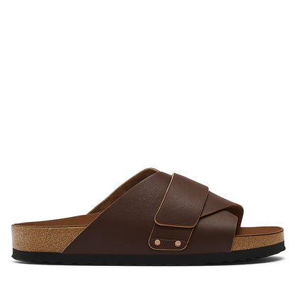 BreezFit Slip-On Regular Brown Sandal