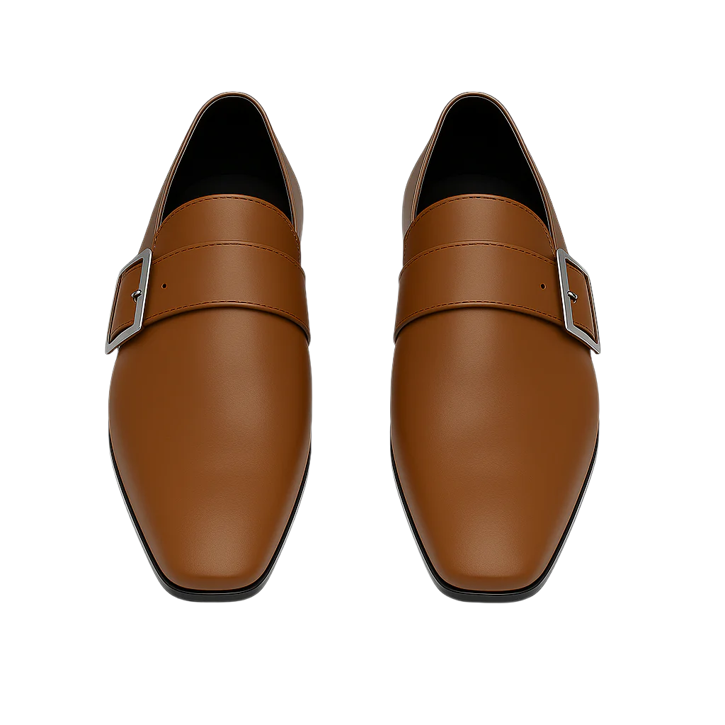 Mamie Frye Loafers in Gray