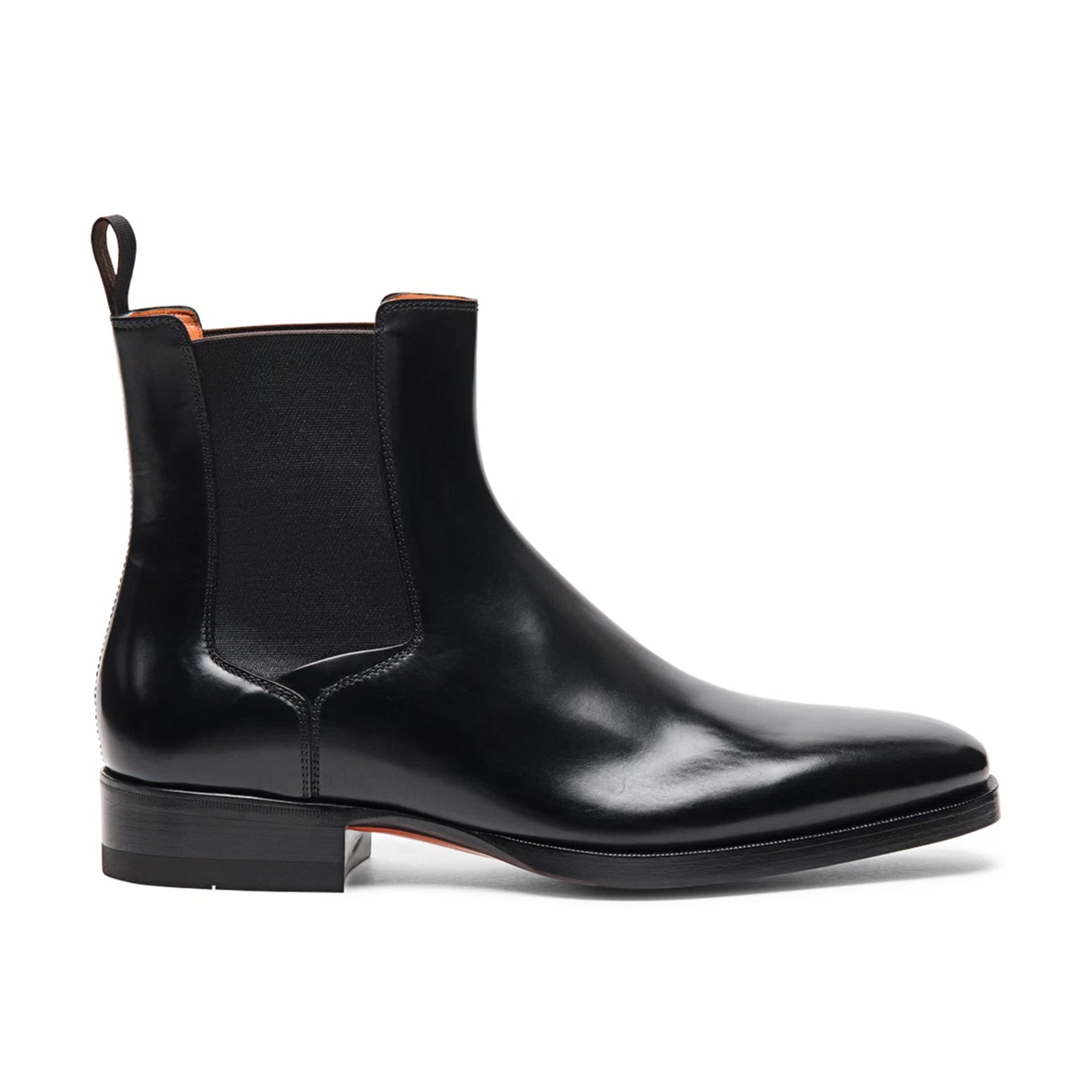 Black Leather Chelsea Boots - Italian Shoes Company