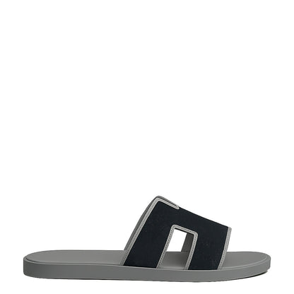 Haven Textured H Style Dual Slip-On in Canvas Blue and White