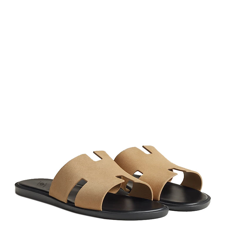 Haven Suede H Style Slip-On Beige