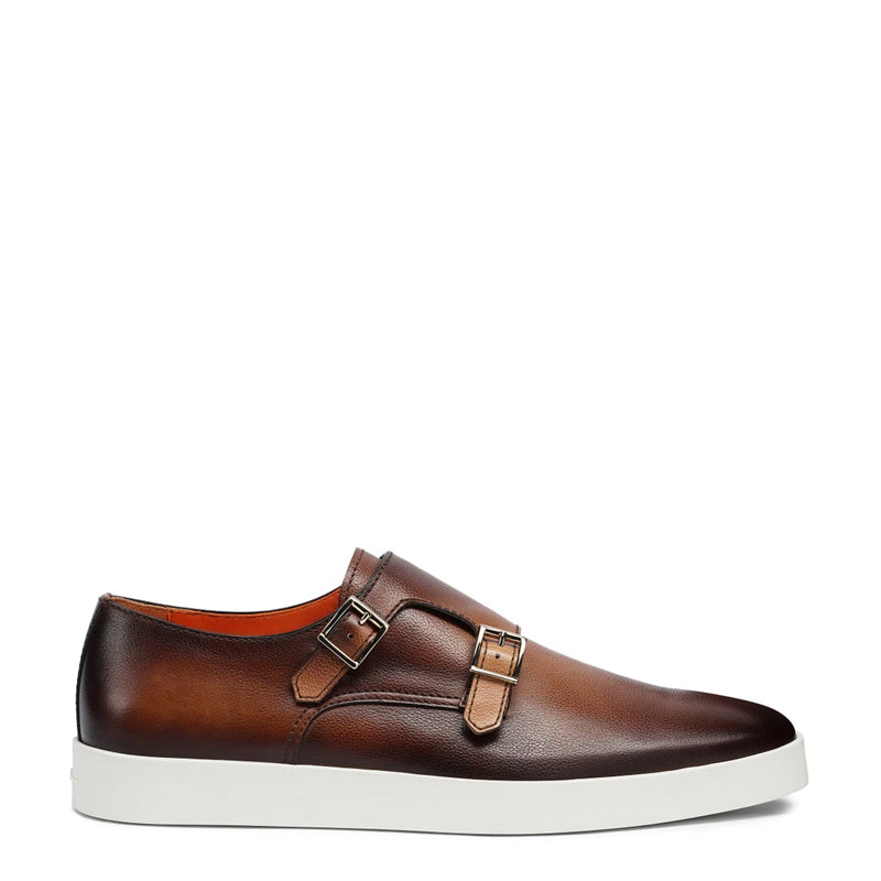 Men Double Monk Strap Sneakers