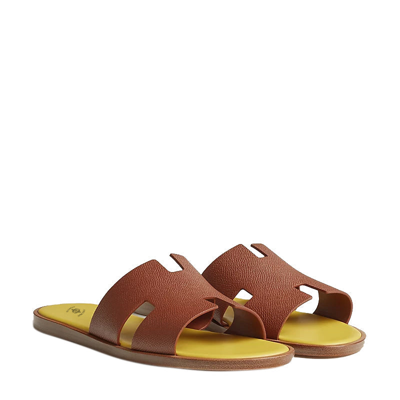 Haven Epsom H Style Slip-On Beige Blue