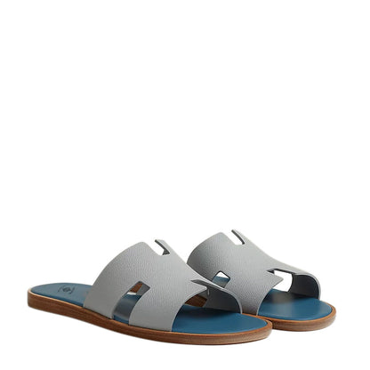 Haven Epsom H Style Slip-On Beige Blue