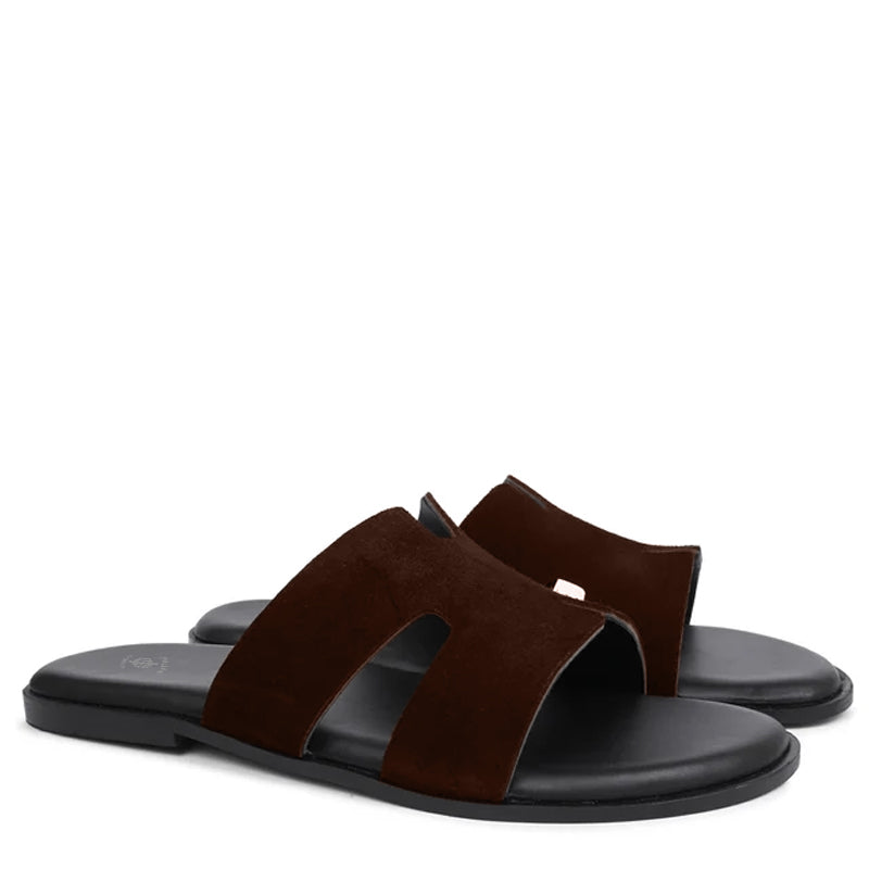 Suede H Style Slip On