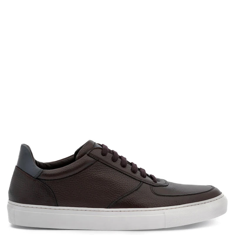 Men Handmade Classic Casual Brown Sneaker