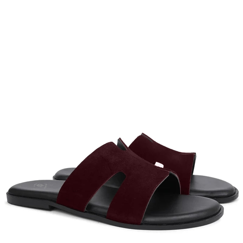 Suede H Style Slip On