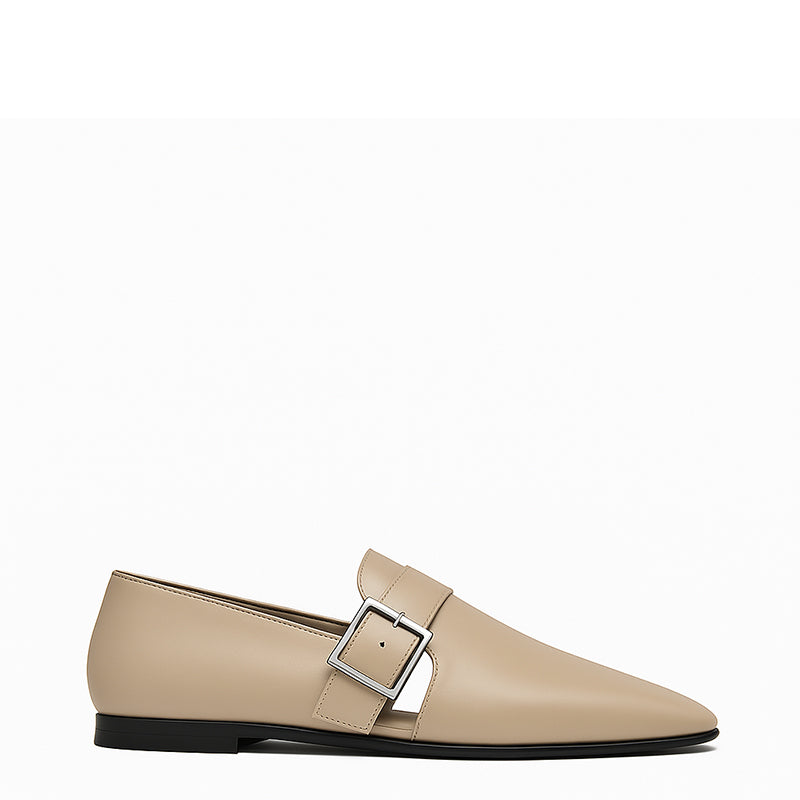 Mamie Frye Loafers in Gray
