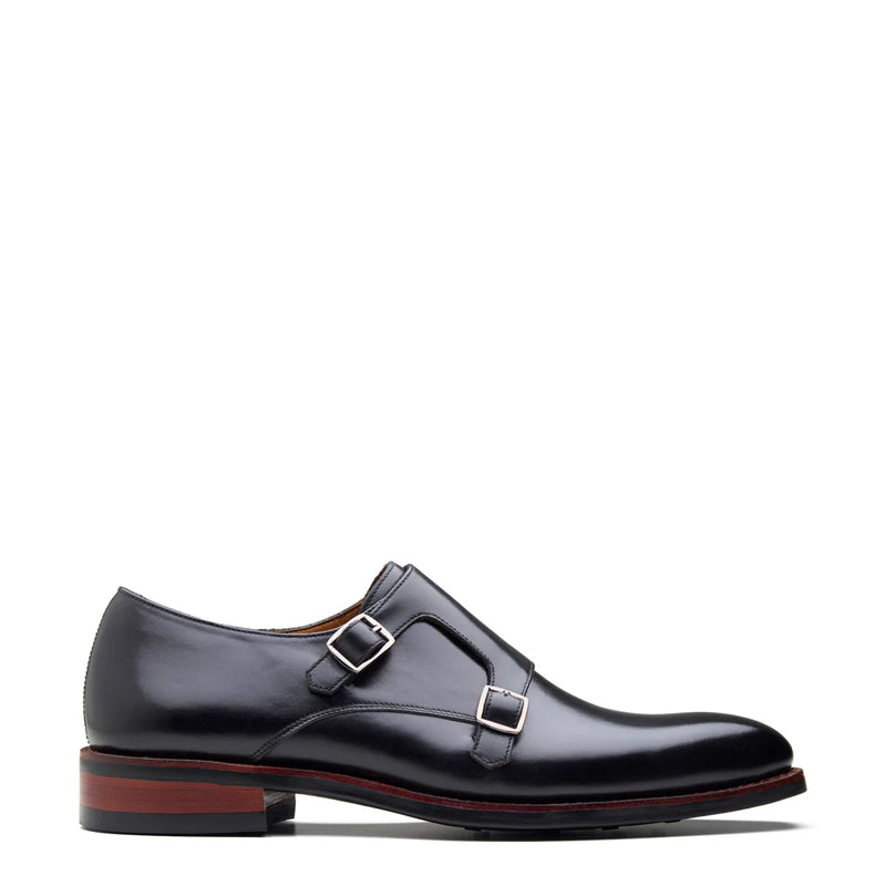 Double Monk Strap - New Age Shoe Black
