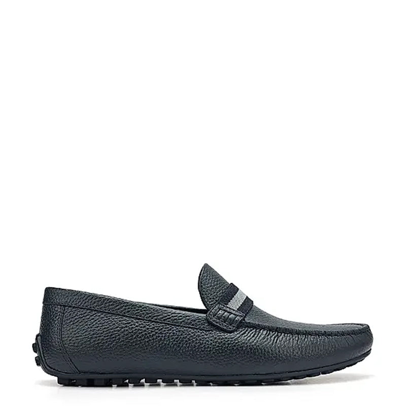 Men Casual Slip-On Leather Driving Loafer