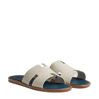 Haven Epsom H Style Slip-On Beige Blue