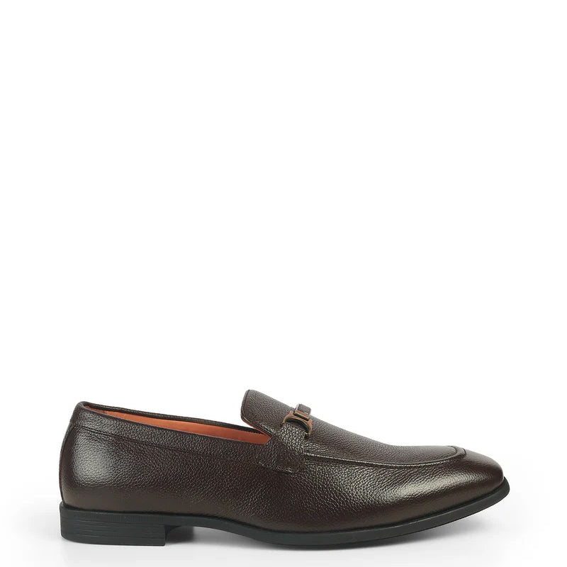 Classic Plain Pure Leather Formal Loafers