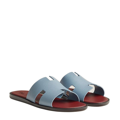 Haven Epsom H Style Slip-On Beige Blue