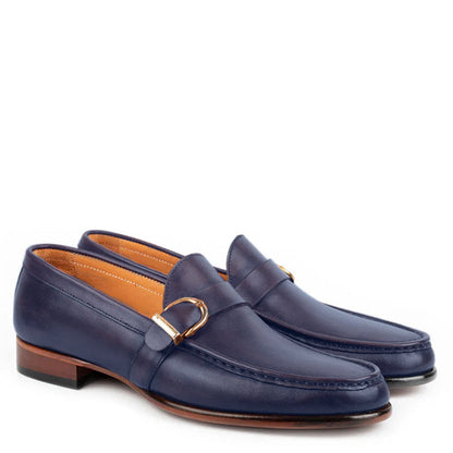 Enzo Brown Single Monk Strap Shoe