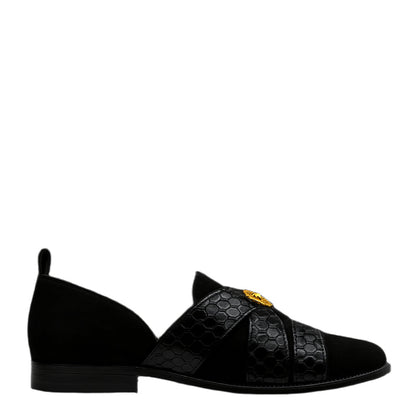 Classic Regal Black Peshawari Sandal