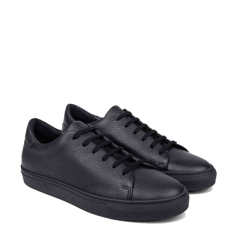 Vegan Leather Low-Top Sneakers