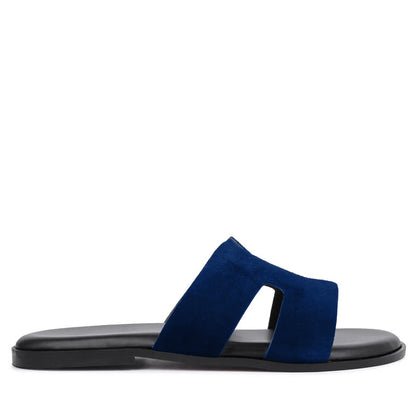 Suede H Style Slip On