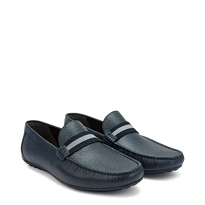 Men Casual Slip-On Leather Driving Loafer