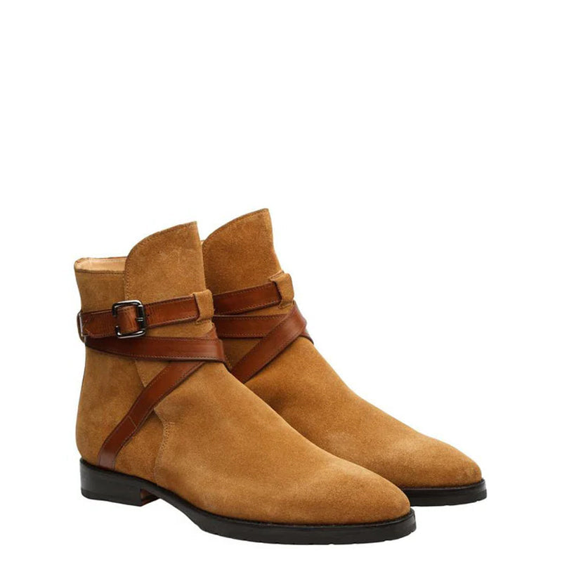 Premium Jodhpur Suede Ankle Boots