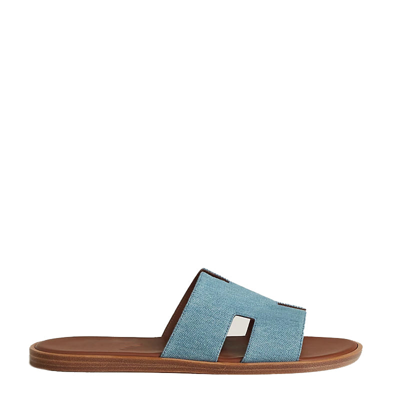 Haven Epsom H Style Slip-On Beige Blue
