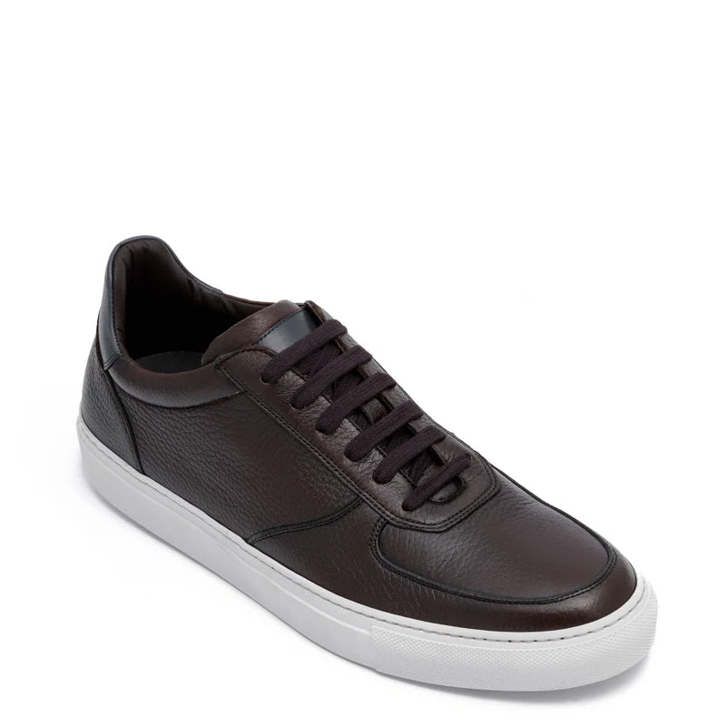 Men Handmade Classic Casual Brown Sneaker
