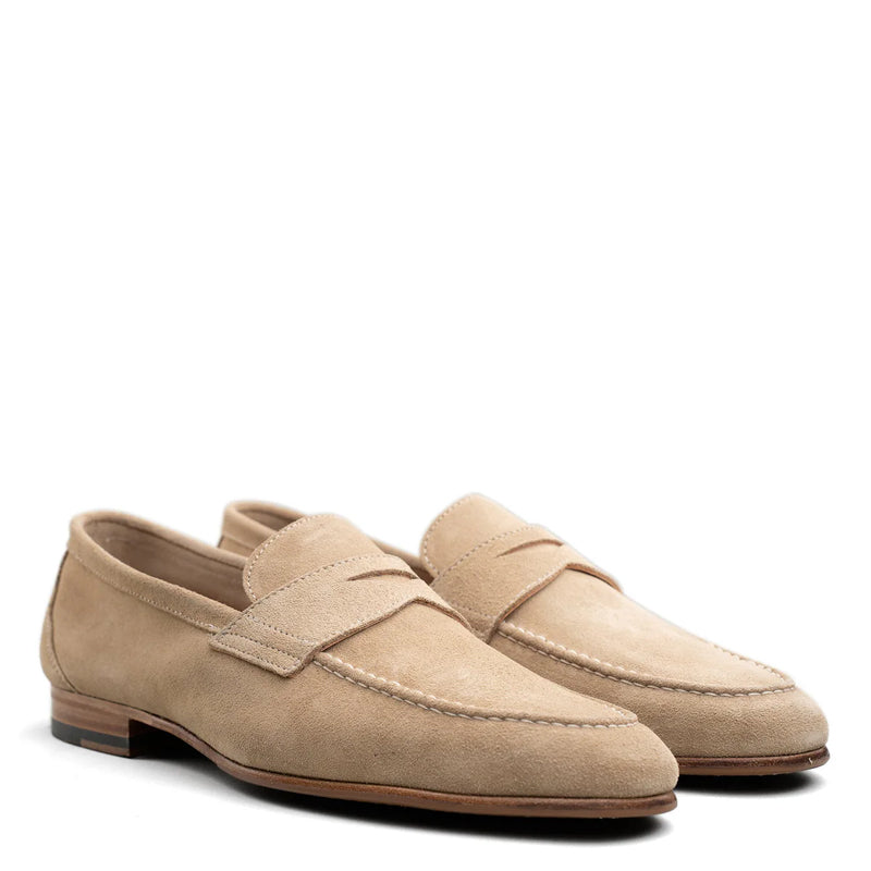 Unlined Penny Loafer Tan