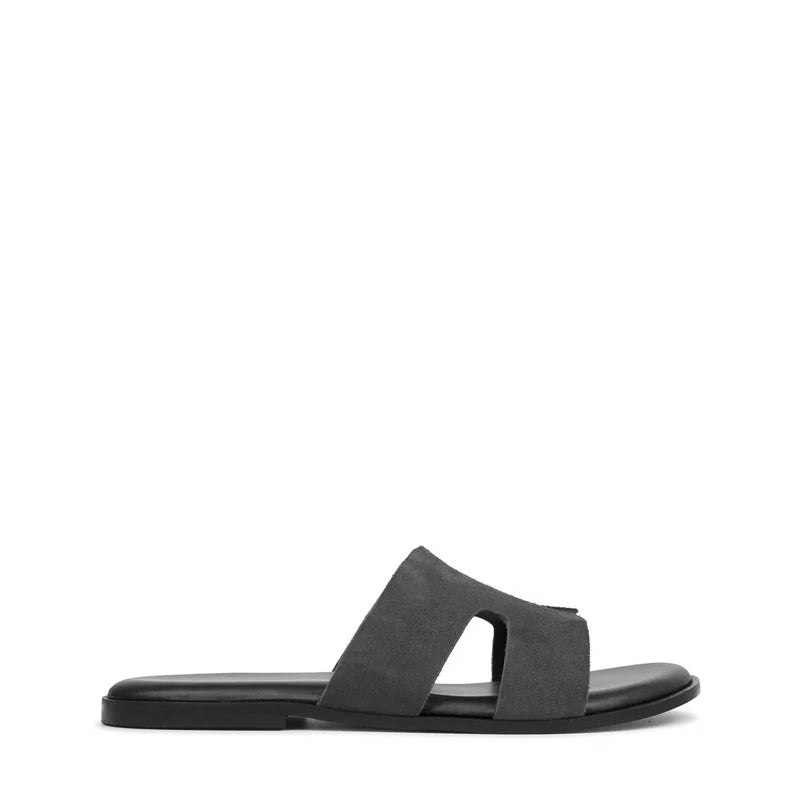 Suede H Style Slip On