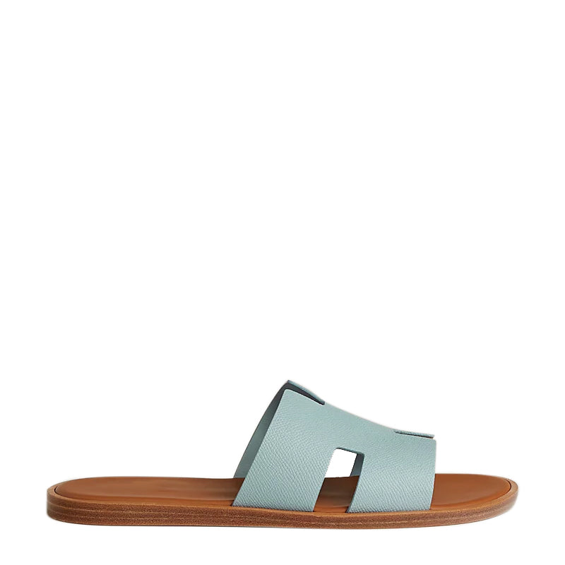 Haven Epsom H Style Slip-On Beige Blue