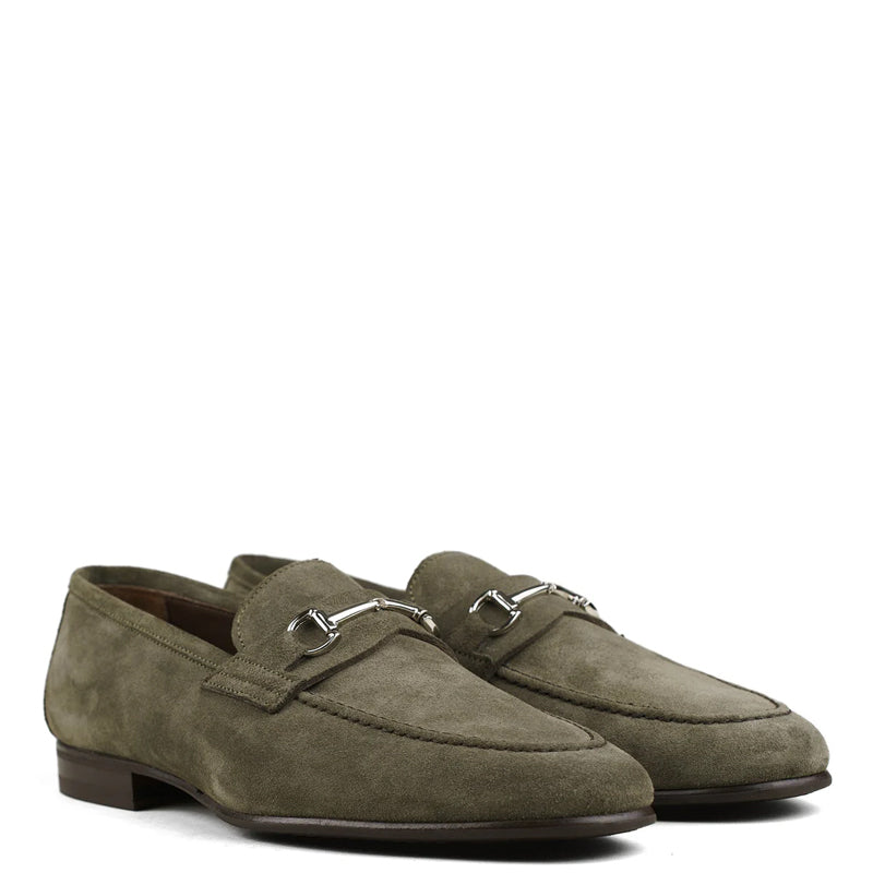 Luxury Blake Bit Loafer Grey