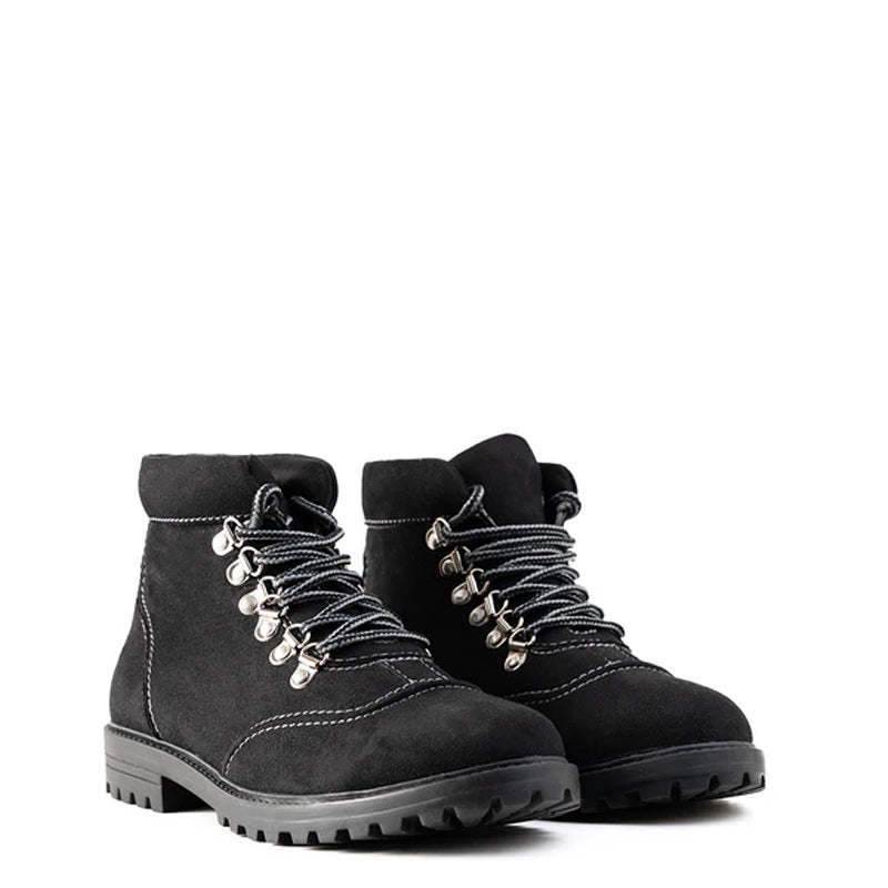 Men Suede Leather Fashion Hiking Ankle Boots