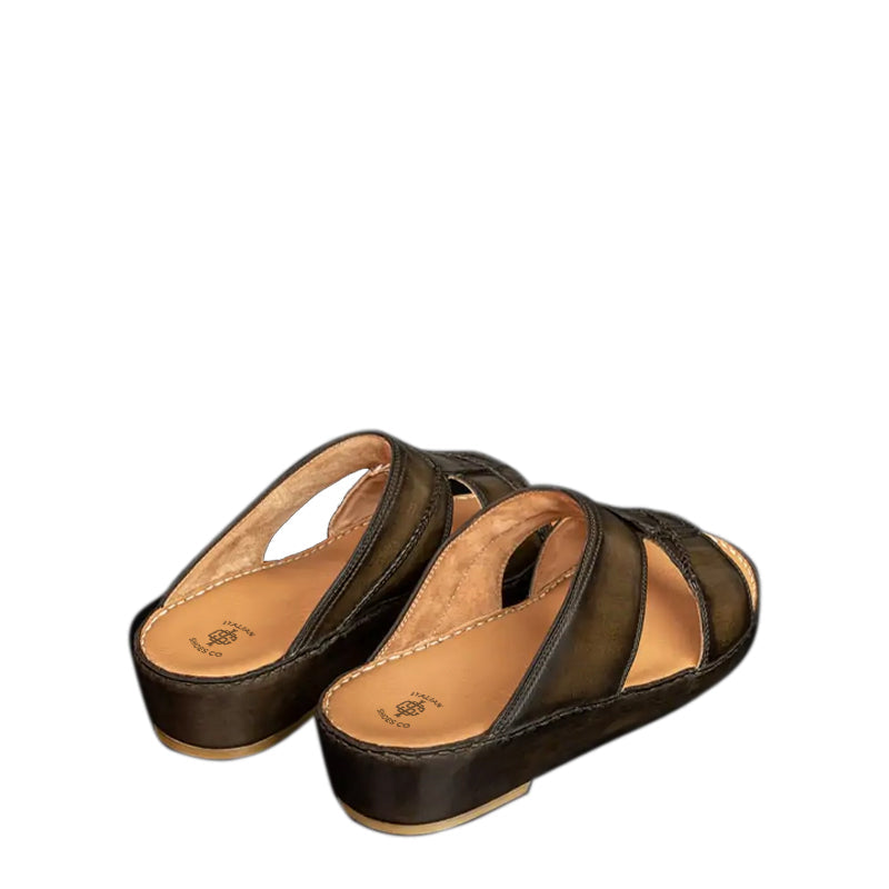 Luxury Handmade Leather Comfort Arabic Tan Sandal