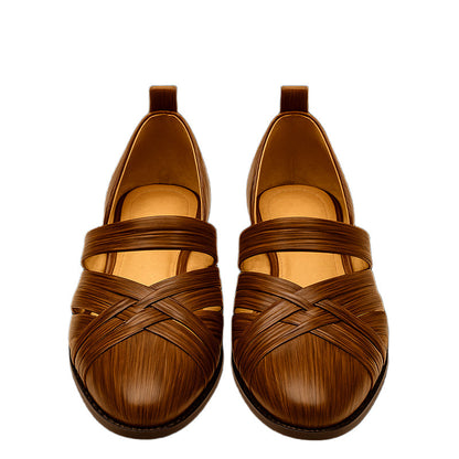 Classic Woven Crest Peshawari Sandal