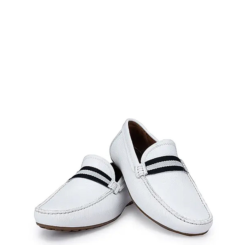 Premium Handmade Leather Moccasins Formal Yellow Loafer