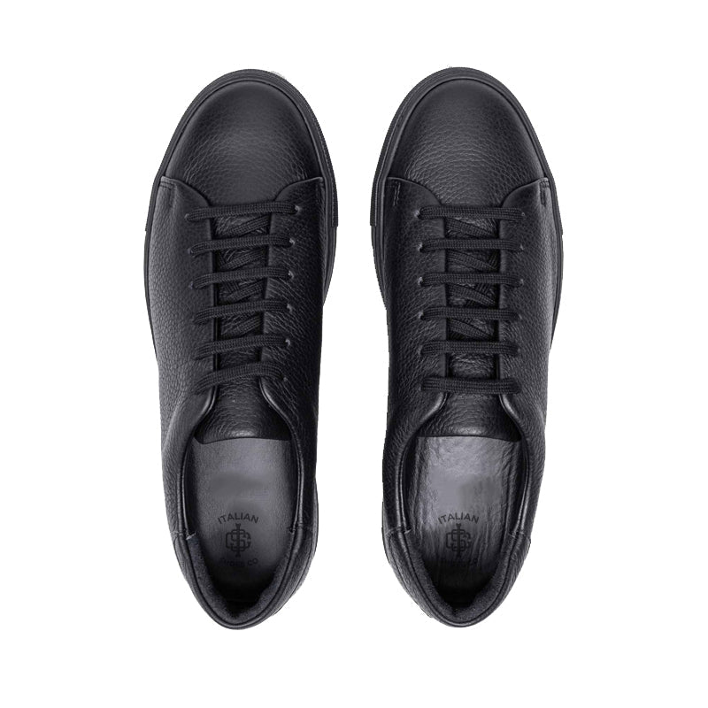 Vegan Leather Low-Top Sneakers