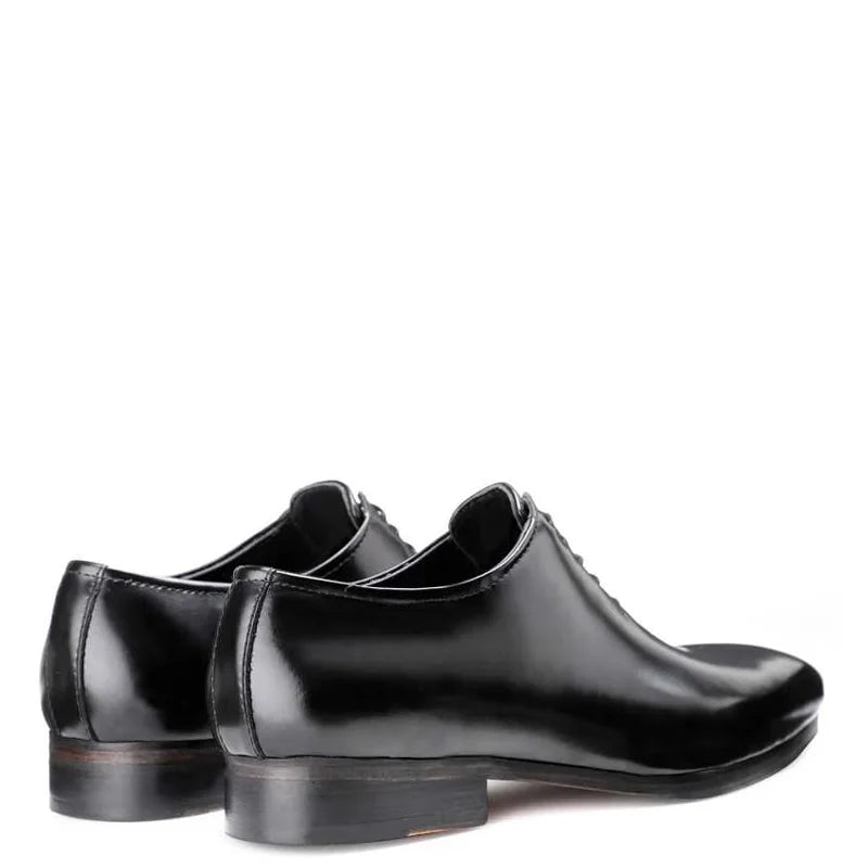 Patent Wholecut Shiny Leather Oxford Shoe