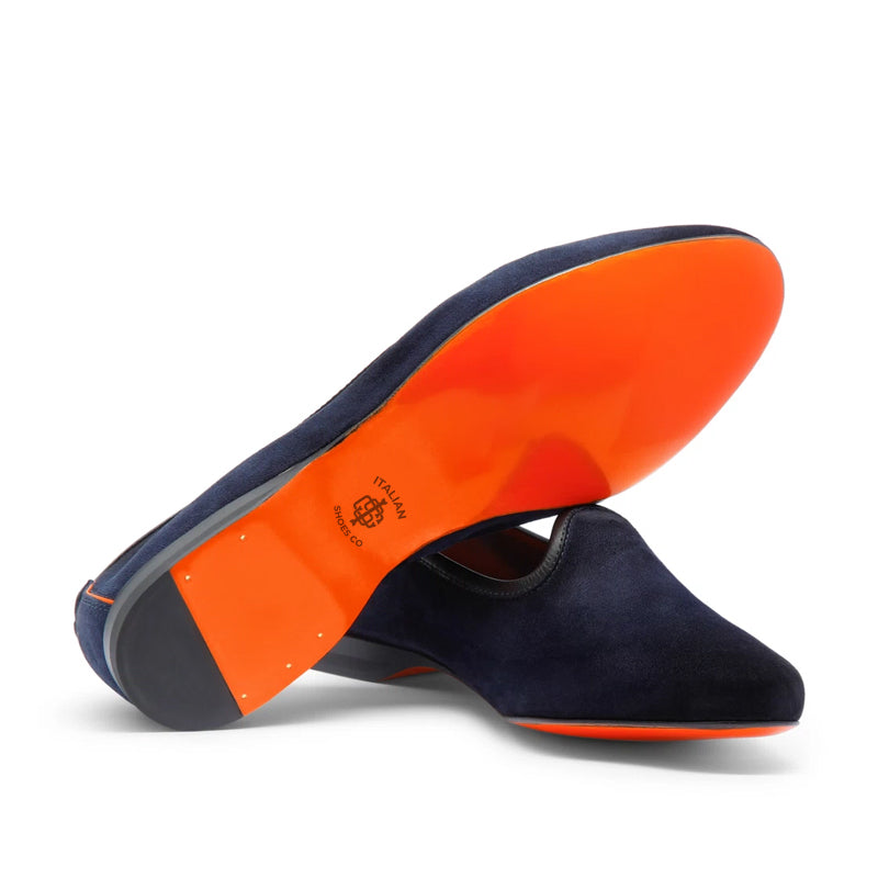 Suede Handmade Leather Velvet Brown Loafer