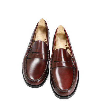 Burgundy Leather Penny Loafer