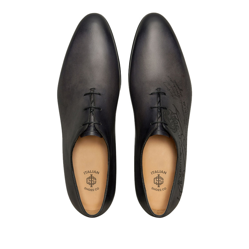 Men Handmade Solid Leather Oxford Tan Shoe