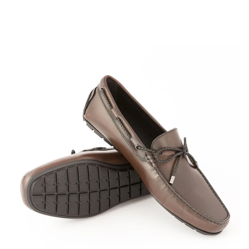 Patent Slip-On Leather Black Loafer