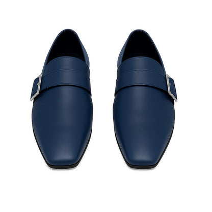 Mamie Frye Loafers in Maroon