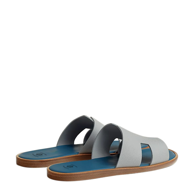 Haven Epsom H Style Slip-On Beige Blue