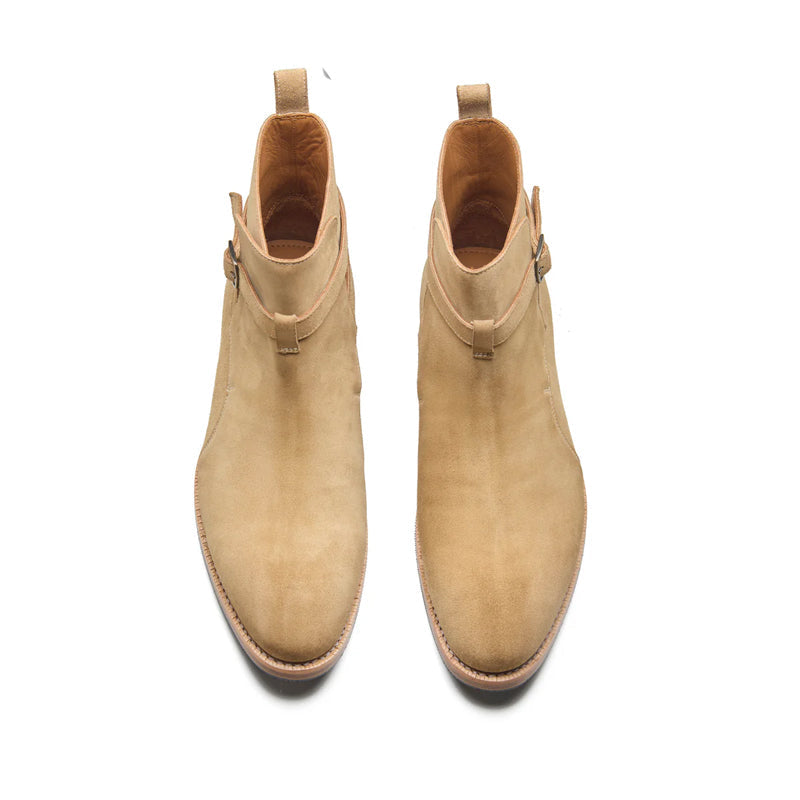 Heritage Jodhpuri Boot - Hand Welted Tan