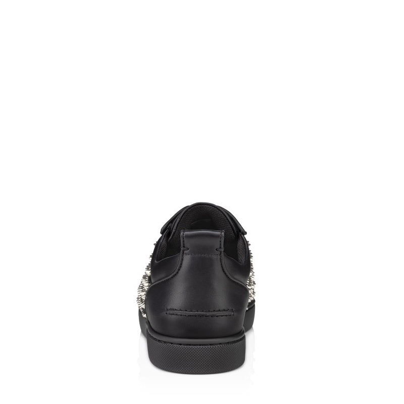 Men Casual Leather Lace-Up White Sneaker