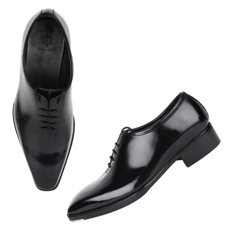 Patent Classic Wholecut Leather Oxford Shoes