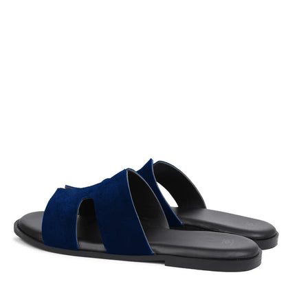 Suede H Style Slip On